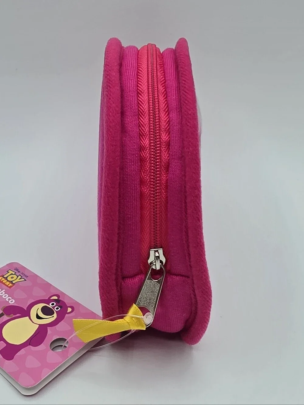 Pixar Toy Story Lotso Bear Plush Accessories Makeup Pouch Pink